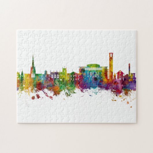 Stratford-upon-Avon England Skyline Puzzle (Horizontal)