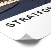 Stratford Upon Avon England Travel Print Poster (Ecke)