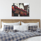 Stratford Upon Avon England UK Tudor Hotel Foto Leinwanddruck (Insitu (Schlafzimmer))