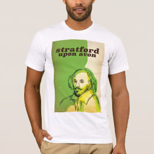 Stratford upon Avon Reiseposter im alten Stil T-Shirt