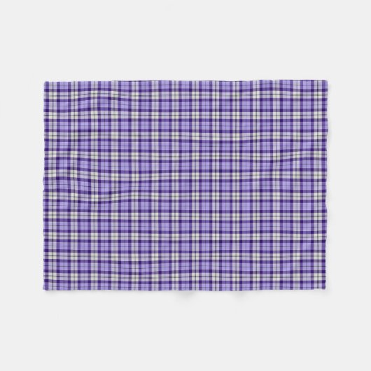 Strathclyde Scotland Tartan Fleece Blanket (Vorderseite (Horizontal))