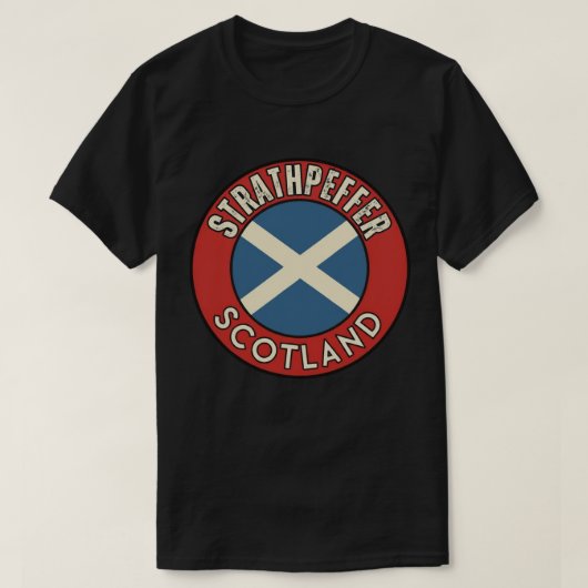 Strathpeffer, Schottland T-Shirt (Design vorne)