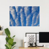 Stratocumulus Undulatus Clouds Poster (Heimbüro)