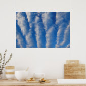 Stratocumulus Undulatus Clouds Poster (Küche)