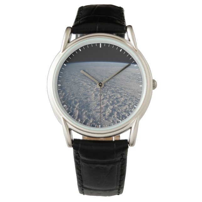 Stratocumulus Wolken über dem Pazifik. Armbanduhr (Vorderseite)