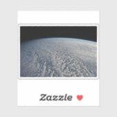 Stratocumulus Wolken über dem Pazifik. Aufkleber (Blatt)