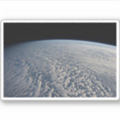 Stratocumulus Wolken über dem Pazifik. Aufkleber (Vorderseite)