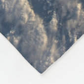 Stratocumulus Wolken über dem Pazifik. Fleecedecke (Ecke)