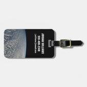 Stratocumulus Wolken über dem Pazifik. Gepäckanhänger (Vorderseite horizontal)