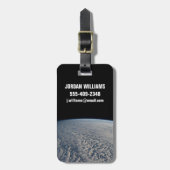 Stratocumulus Wolken über dem Pazifik. Gepäckanhänger (Vorderseite vertikal)