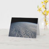 Stratocumulus Wolken über dem Pazifik. Karte (Gelbe Blume)