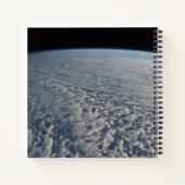 Stratocumulus Wolken über dem Pazifik. Notizblock (Rückseite)