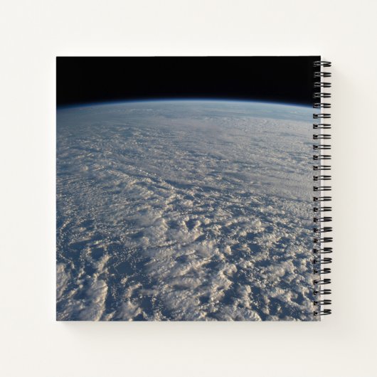 Stratocumulus Wolken über dem Pazifik. Notizblock (Rückseite)