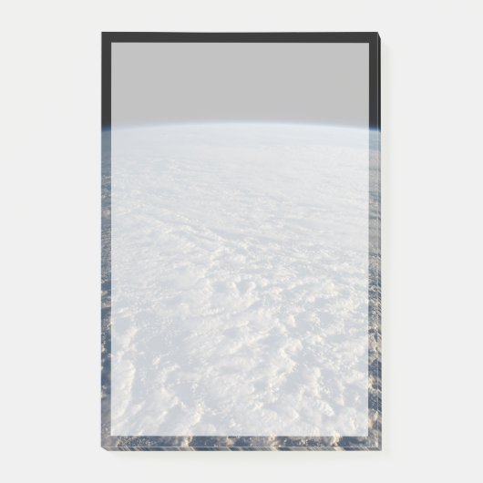 Stratocumulus Wolken über dem Pazifik. Post-it Klebezettel (Vorderseite)