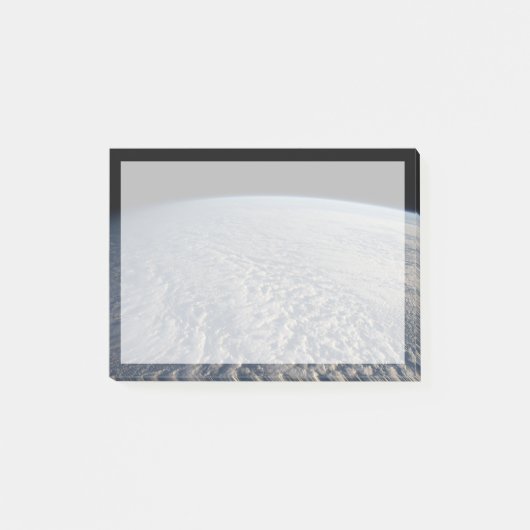 Stratocumulus Wolken über dem Pazifik. Post-it Klebezettel (Vorderseite)