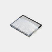 Stratocumulus Wolken über dem Pazifik. Post-it Klebezettel (angewinkelt)