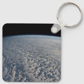 Stratocumulus Wolken über dem Pazifik. Schlüsselanhänger (Rückseite)