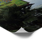 Stratosphäre Las Vegas Closeup Poster (Ecke)