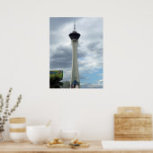 Stratosphäre Las Vegas Closeup Poster (Küche)