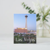 Stratosphäre Las Vegas Postkarte (Stehend Vorderseite)