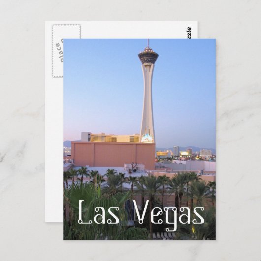 Stratosphäre Las Vegas Postkarte (Vorne/Hinten)