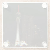 Stratosphäre Tower Las Vegas Glass Untersetzer (Rückseite)