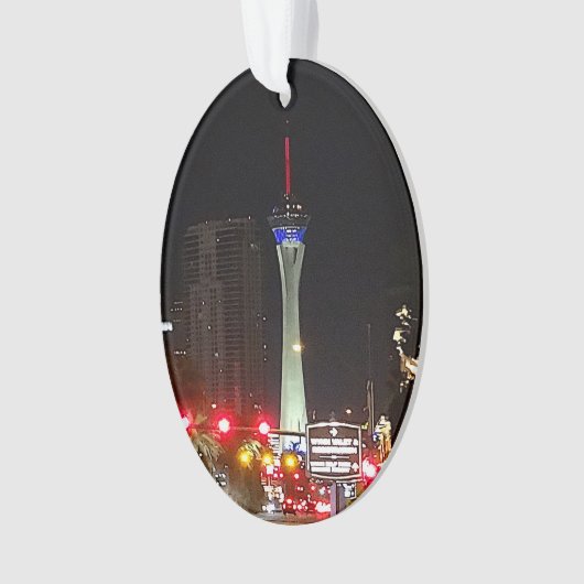 Stratosphärenturm Las Vegas #3 Ornament (Vorderseite)