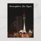 Stratosphärenturm Las Vegas Postcard Postkarte (Vorderseite)