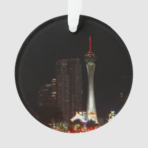 Stratosphärenturm Las Vegas Weihnachtsschmuck Ornament