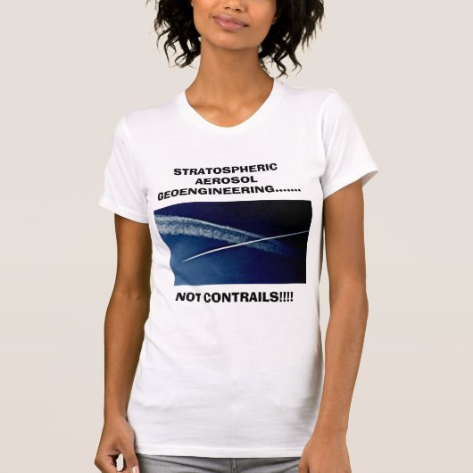 Stratosphärisches Aerosol Geoengineering ..... T-Shirt (Vorderseite)
