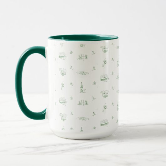 Stratton Bergtoile - grüne Tasse (Links)