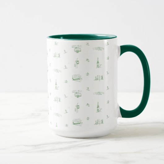 Stratton Bergtoile - grüne Tasse (Rechts)