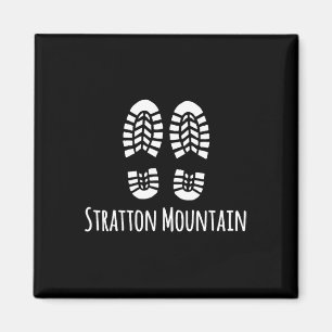 Stratton Mountain Vermont Wandern Wanderung Rustik Magnet