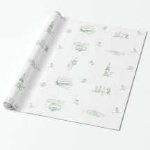 Stratton Toile Geschenkpackung - grün