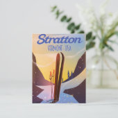 Stratton Vermont Skireiseplakat (Stehend Vorderseite)