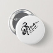 Stratum bis zum Tod tun uns Teil Button (Vorne & Hinten)