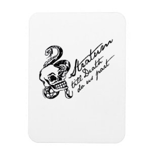 Stratum bis zum Tod tun uns Teil Magnet