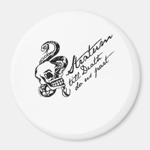 Stratum bis zum Tod tun uns Teil Magnet