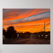Stratus Sunset Poster (Vorne)