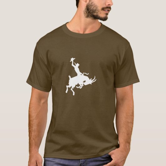 Sträubender Pferden-Geißbock T-Shirt (Vorderseite)