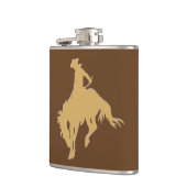 Sträubendes Pferdegold Wyomings Flachmann (Links)