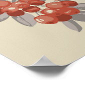 Strauchbeeren Poster (Ecke)