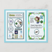 Strauna - Strontium Trading Card Postkarte (Vorderseite)