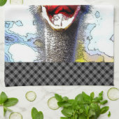 Strauß20150701 Geschirrtuch (Gefaltet)