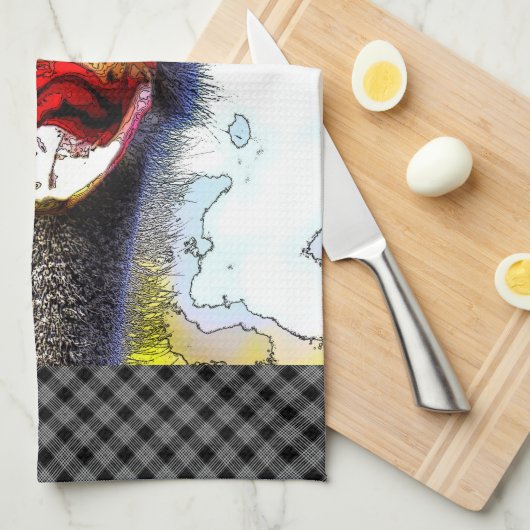 Strauß20150701 Geschirrtuch (Viertel Falte)