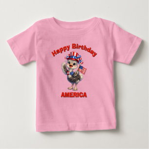 Strauß (4p) Patriotisches Kinder-T-Shirt Baby T-shirt