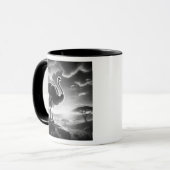 Strauß auf einem Felsen in Savane. Tasse (Vorderseite Links)