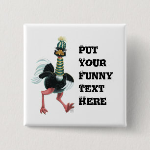 Strauß aus der Arktis auf der Flucht Button