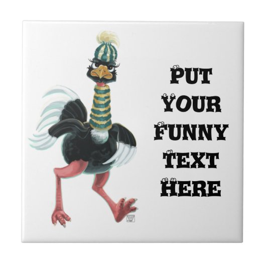 Strauß aus der Arktis auf der Flucht Fliese (Vorderseite)