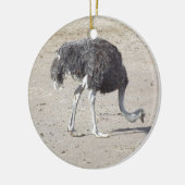 Strauß Keramikornament (Links)